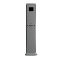 Стационарный металлодетектор монопанель RADARPLUS MONO 01 IP65