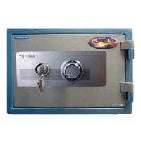 Огнестойкий сейф Safewell YB-350A-M
