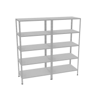 Стеллаж полочный СТ-010 2000x2000x400 (5 полок)