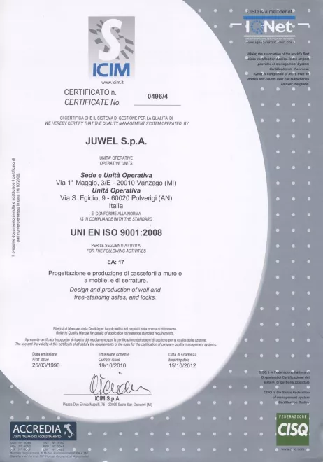 Сейф для офиса Juwel 4575